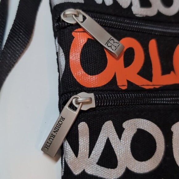 3/$20 ROBIN RUTH Orland Crossbody Bag Disney Florida Travel Pouch Purse Souvenir - Picture 5 of 10